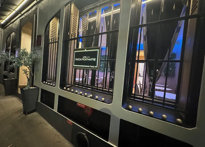 酒店 蒙马特国家酒店 巴黎