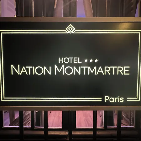 オテル ナシオン モンマルトル 3*